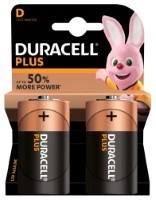 Duracell Plus Power LR20 D/Mono Batterie (Alkaline), 2-er Blister