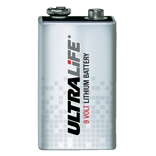 Ultralife Lithium 9V-Block Batterie Ultralife (1.200mAh)
