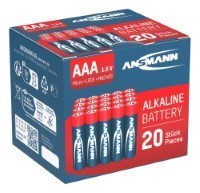 Ansmann LR03 Batterie Red (Alkaline), AAA/Micro 20-er Box