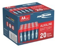 Ansmann LR6 Batterie Red (Alkaline), AA/Mignon 20-er Box