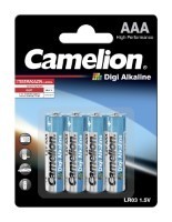 Camelion LR03 Batterie Digi Alkaline, AAA/Micro 4-er Blister