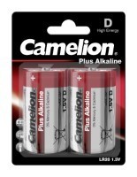 Camelion LR20 Batterie Plus Alkaline, D/Mono 2-er Blister