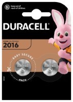 Duracell Knopfzelle CR2016 3V Lithium (2-er Blister)