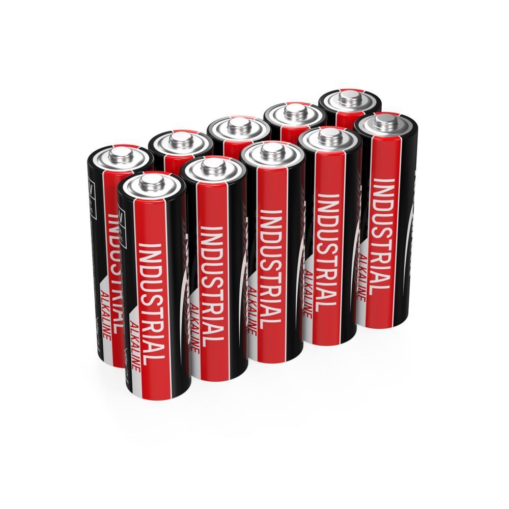 Ansmann LR6 Batterie Industrial (Alkaline), AA/Mignon 10-er Pack