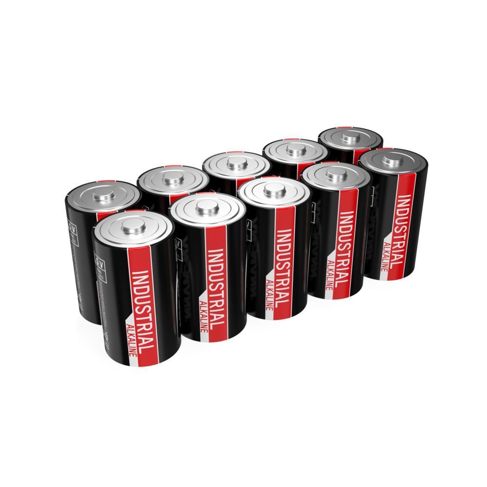 Ansmann LR20 Batterie Industrial (Alkaline), D/Mono 10-er Pack