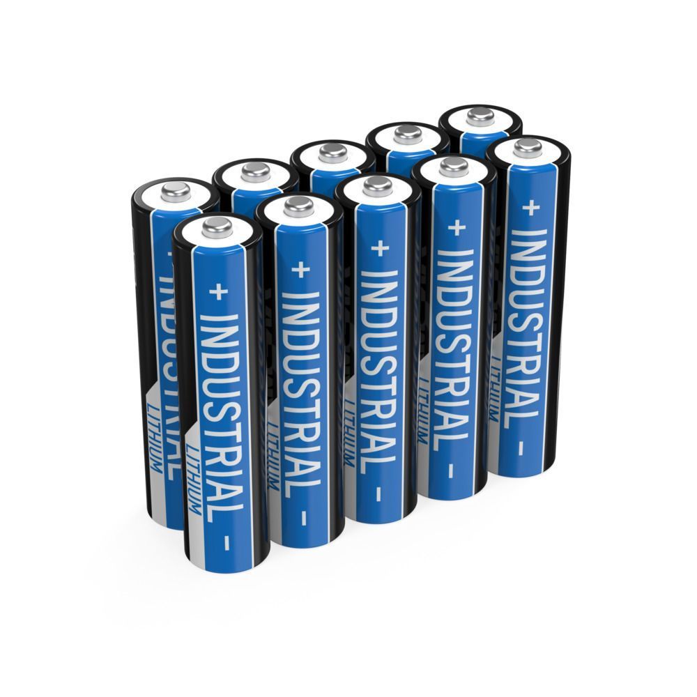 Ansmann AAA Batterie Industrial (Lithium), AAA/Micro 10-er Pack