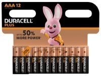 Duracell Plus Power LR03 AAA/Micro Batterie (Alkaline), 12-er Blister