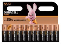 Duracell Plus Power LR6 AA/Mignon Batterie (Alkaline), 12-er Blister