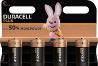 Duracell Plus Power LR14 C/Baby Batterie (Alkaline), 4-er Blister