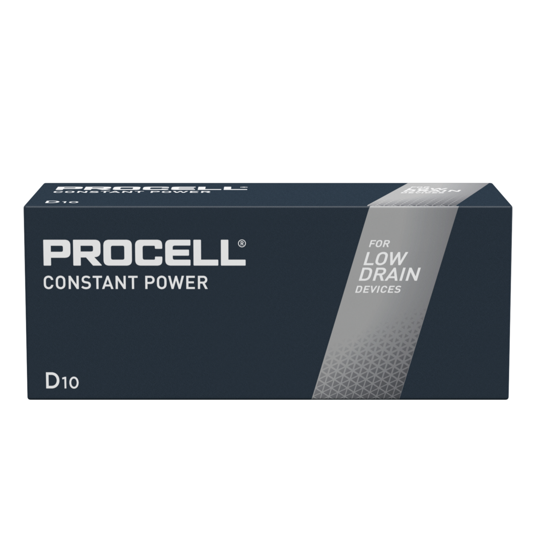 Duracell Procell Constant LR20 D/Mono Batterie (Alkaline), 10-er Pack