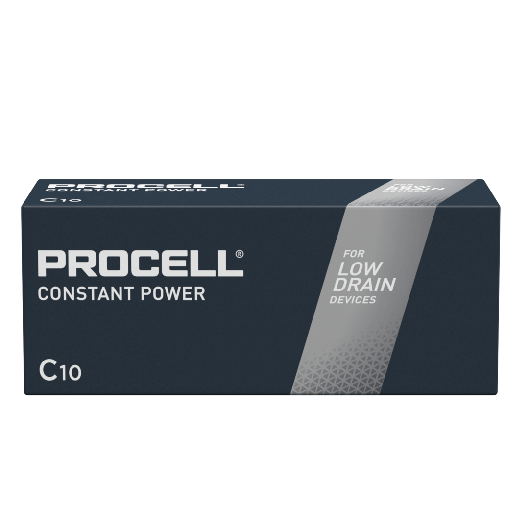 Duracell Procell Constant LR14 C/Baby Batterie (Alkaline), 10-er Pack