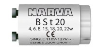 NARVA Starter für Leuchtstofflampen 4-22W (Reihenschaltung) ST151