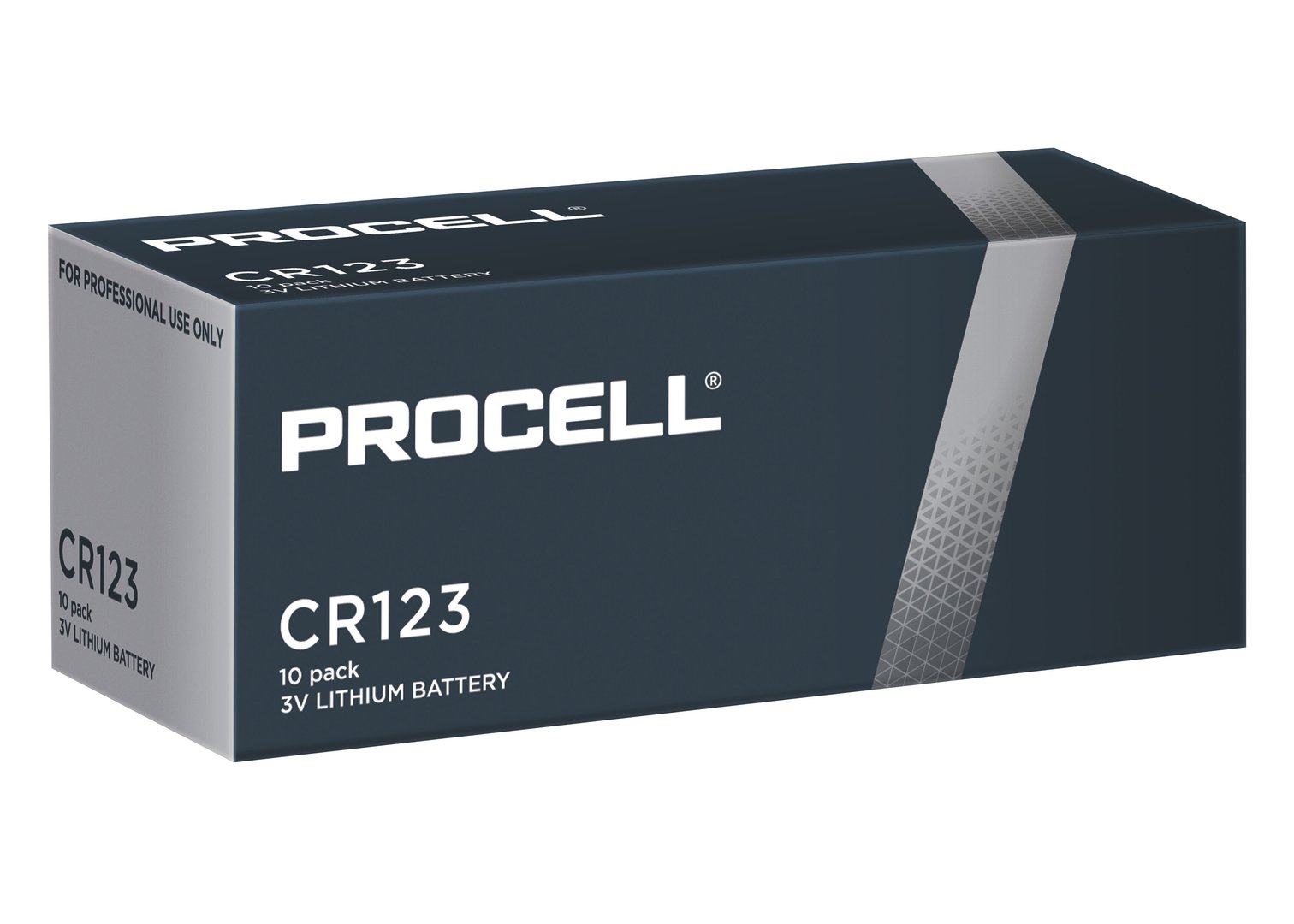 Duracell Procell CR123 3V Photobatterie (Lithium), 10-er Pack